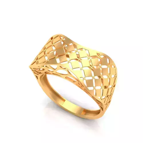 fusion women gold ring