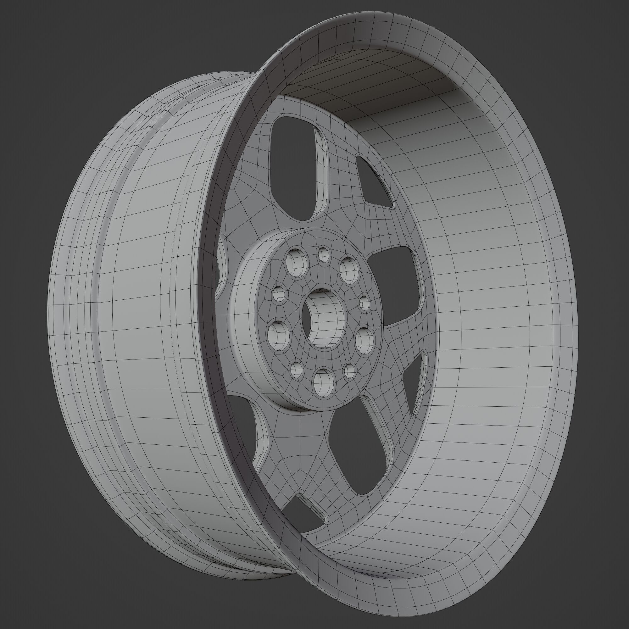 Car Rim 3D model_14
