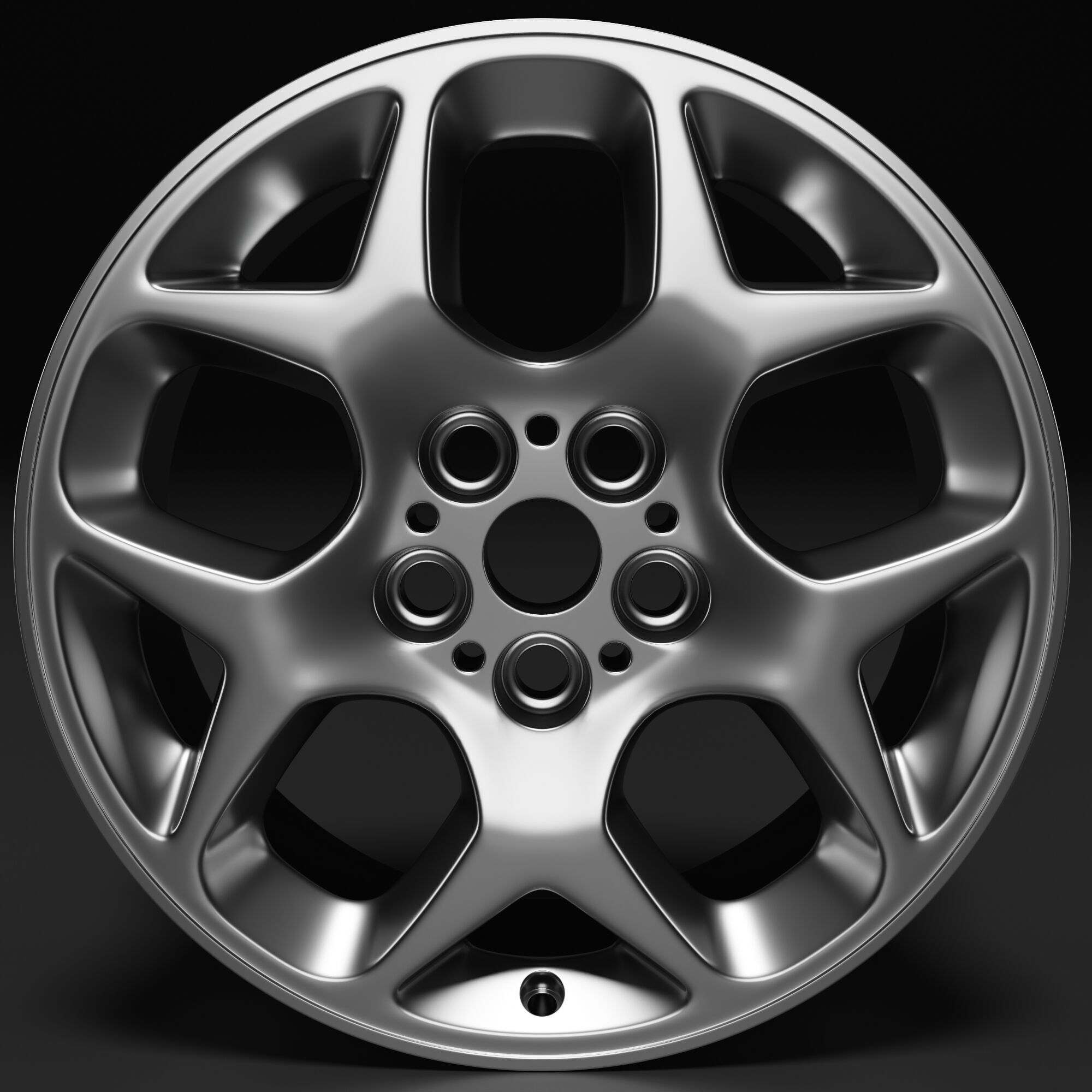 Car Rim 3D model_2