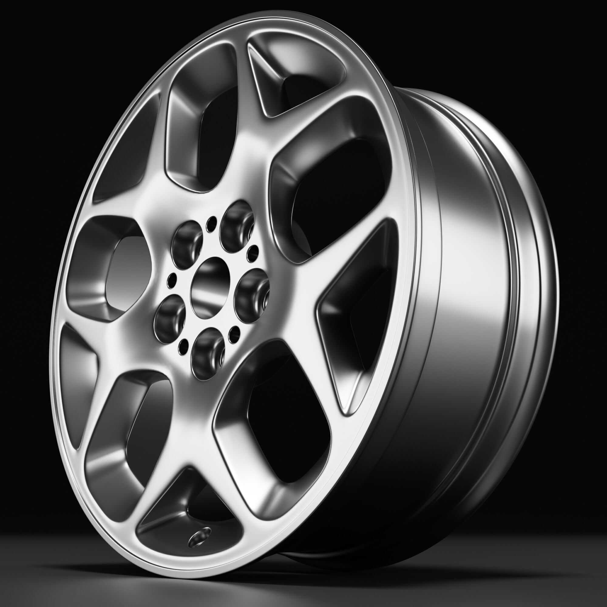 Car Rim 3D model_1