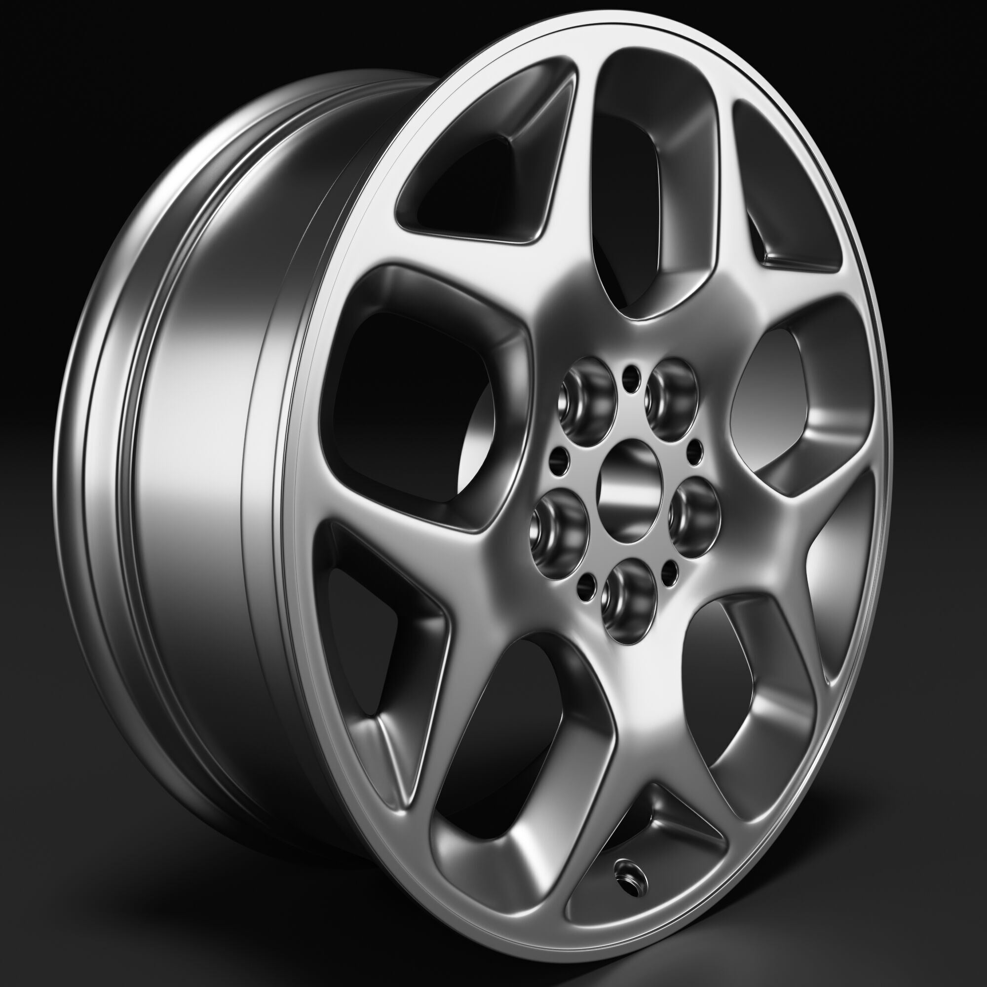 Car Rim 3D model_3