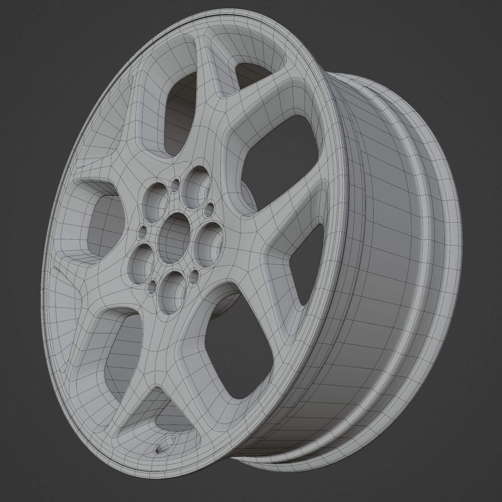 Car Rim 3D model_8