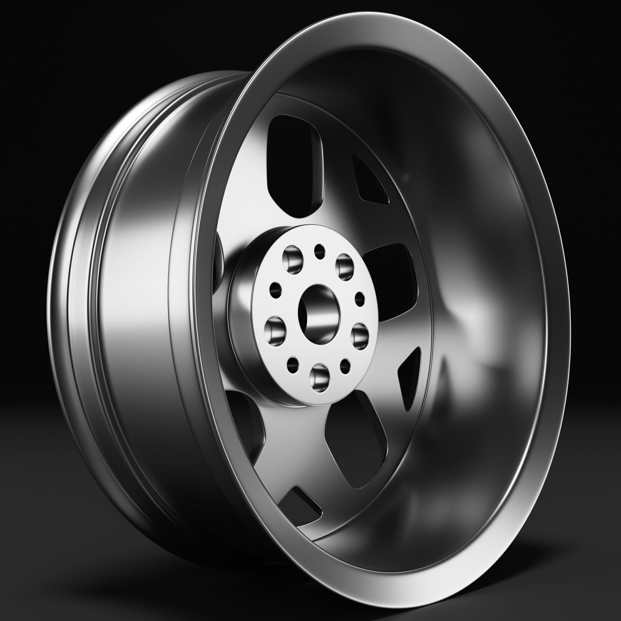 Car Rim 3D model_7
