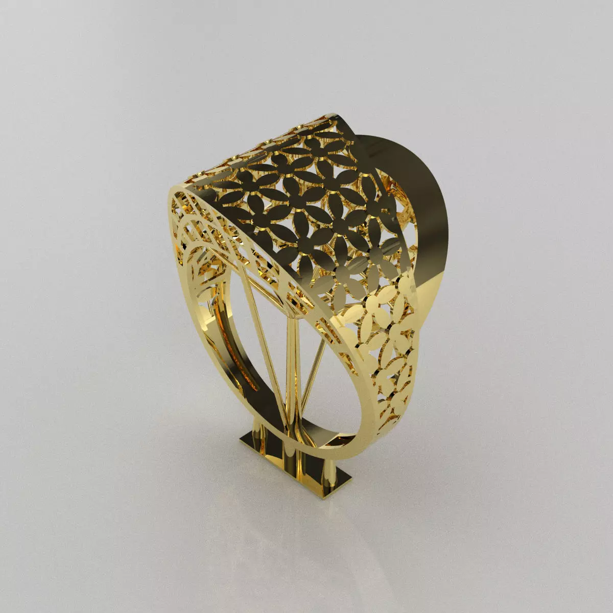 Fusion ring 3D printer model code 235 3D print model 3D print model