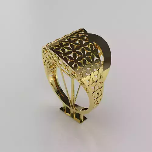 Fusion ring 3D printer model code 235 3D print model