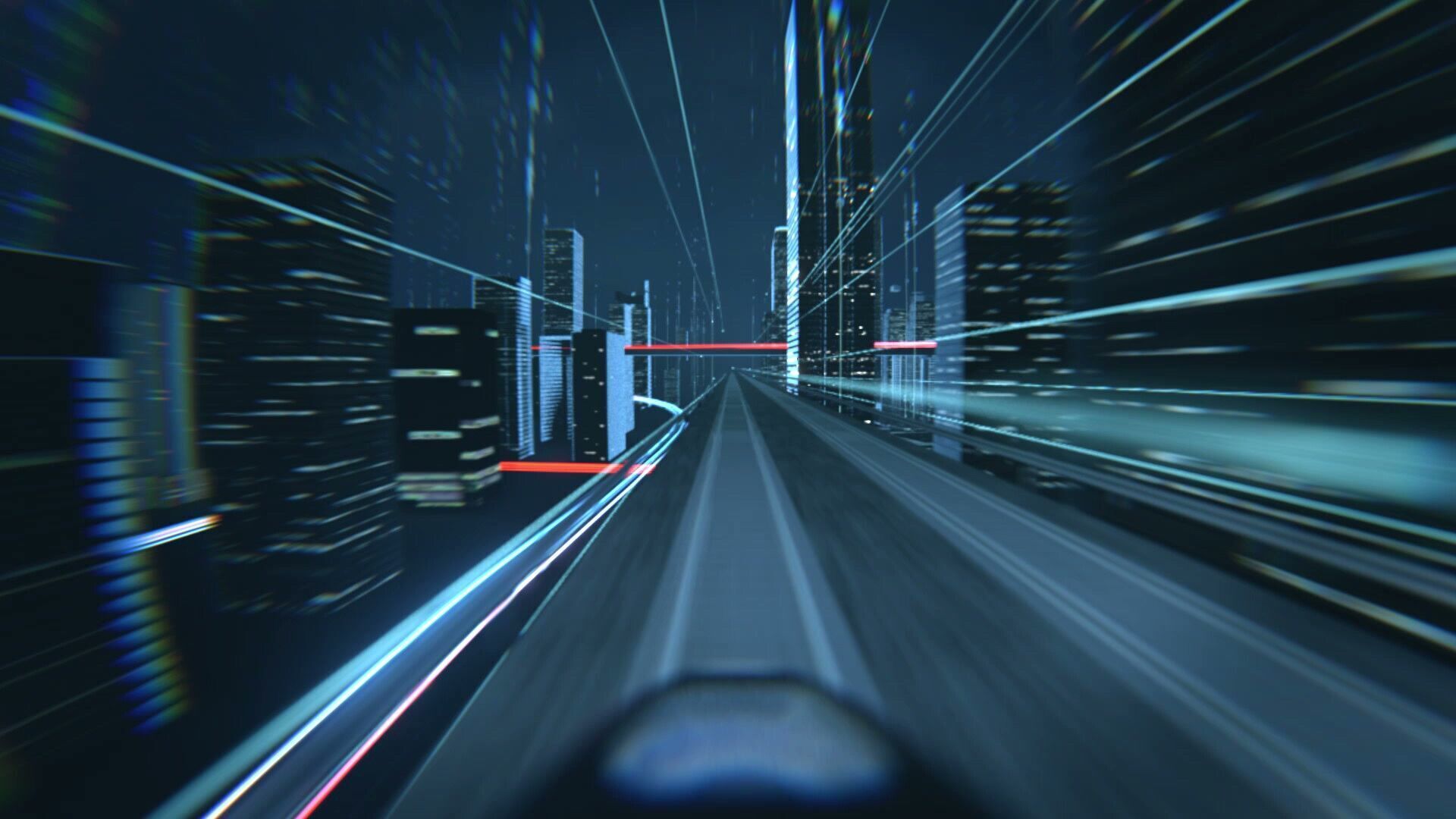 High Speed Train 3D model_1