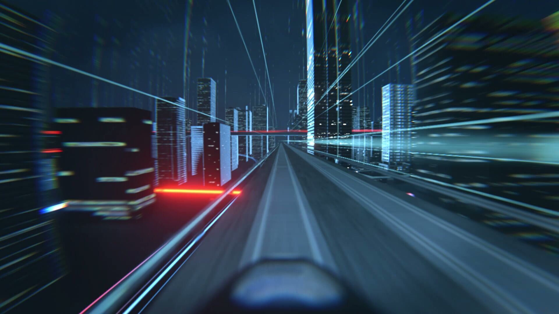 High Speed Train 3D model_2