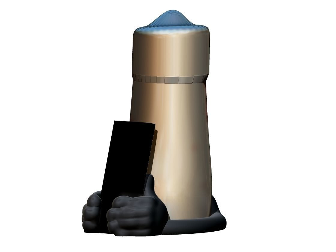 Bike Phone and Cup Holder 3D print model_1