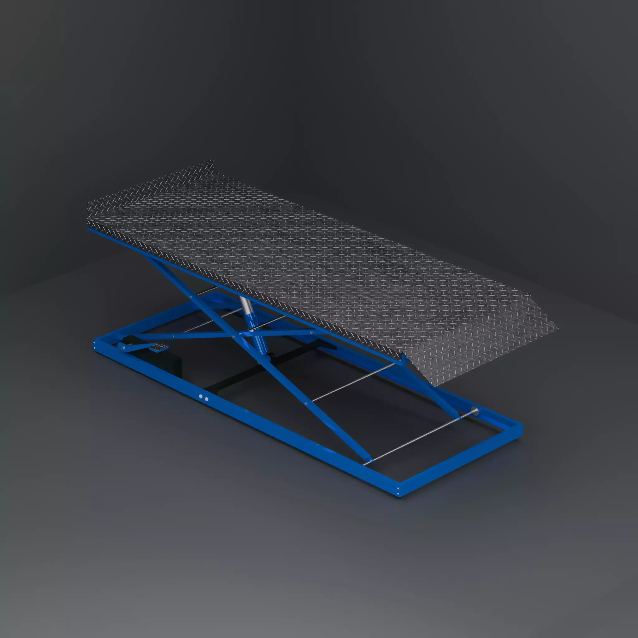 Floor Jack 3D Model 3D model_0
