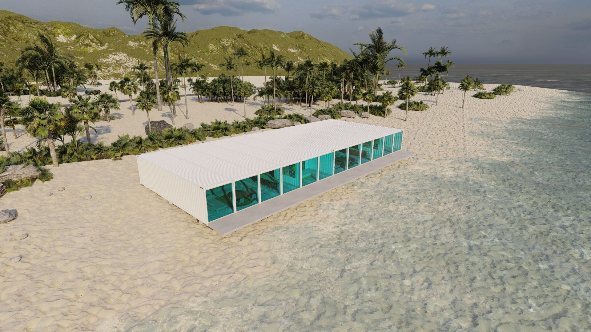 Casa Scene-villa-Temporary accommodation villa-Villa condo 3D model_10