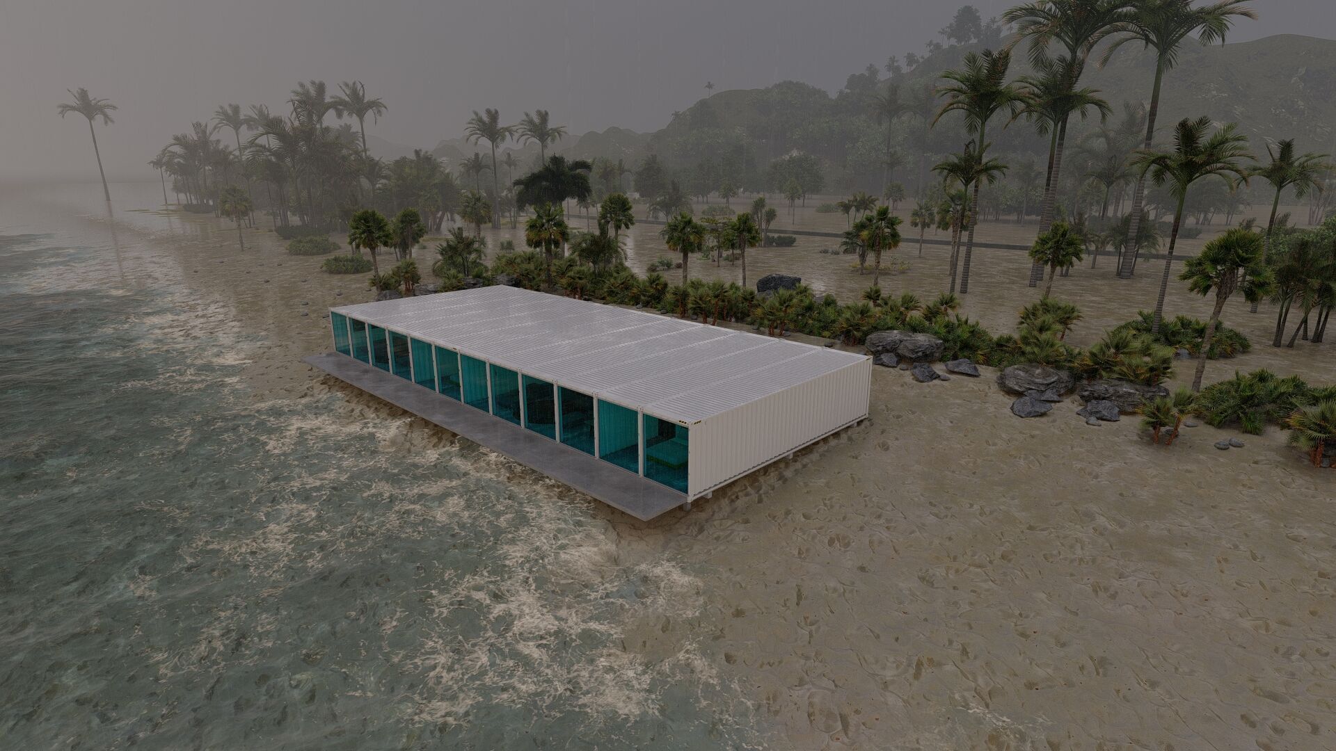 Casa Scene-villa-Temporary accommodation villa-Villa condo 3D model_20