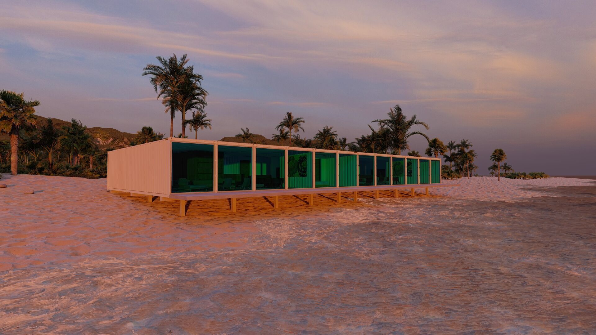 Casa Scene-villa-Temporary accommodation villa-Villa condo 3D model_6