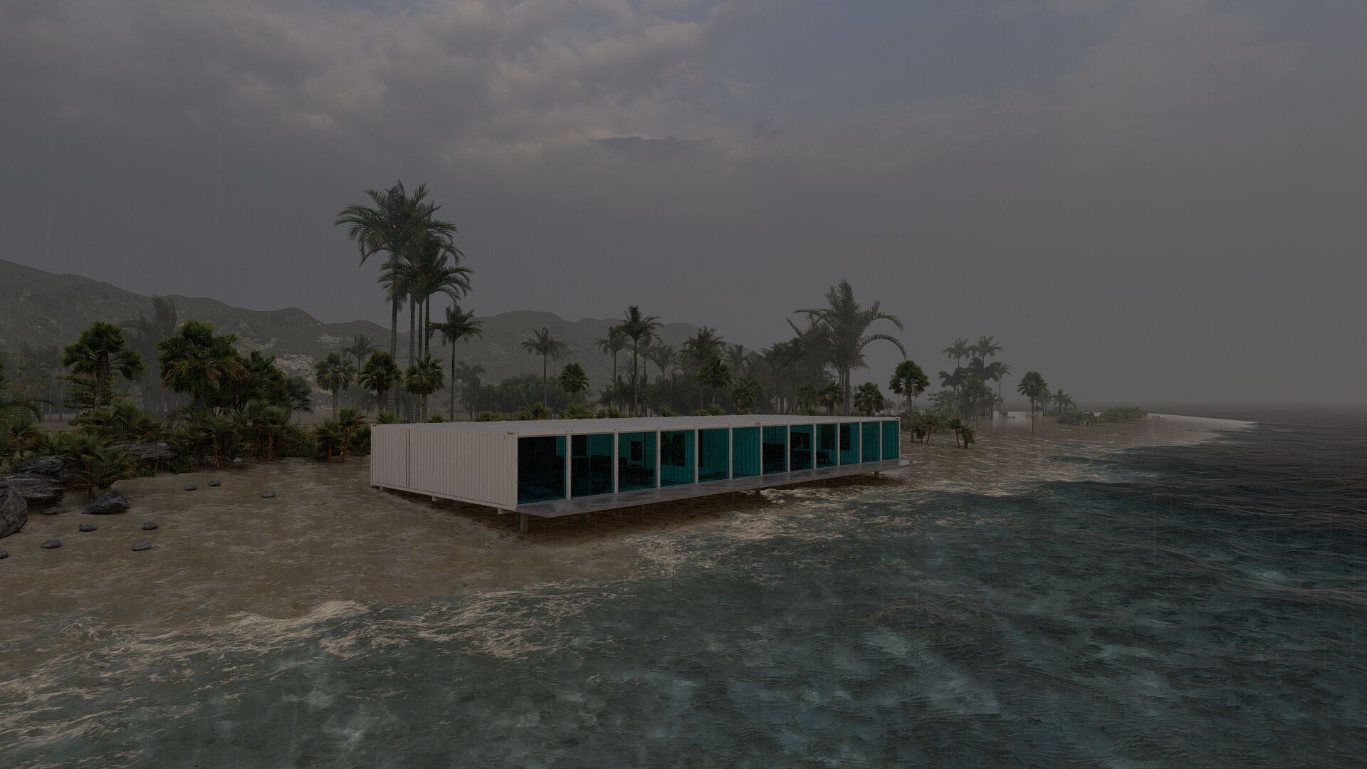 Casa Scene-villa-Temporary accommodation villa-Villa condo 3D model_19