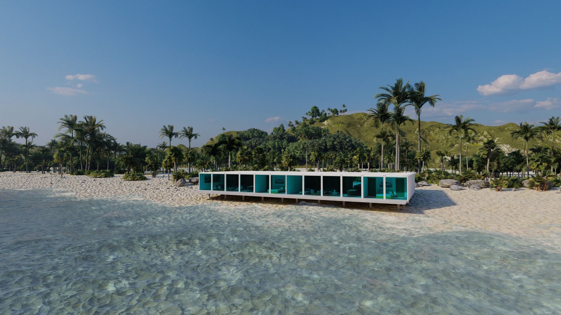 Casa Scene-villa-Temporary accommodation villa-Villa condo 3D model_18