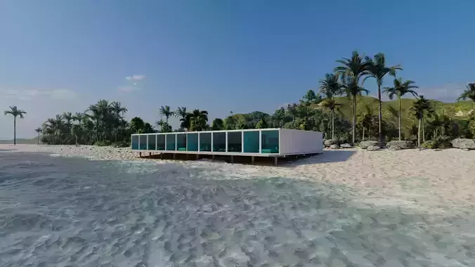 Casa Scene-villa-Temporary accommodation villa-Villa condo 3D model
