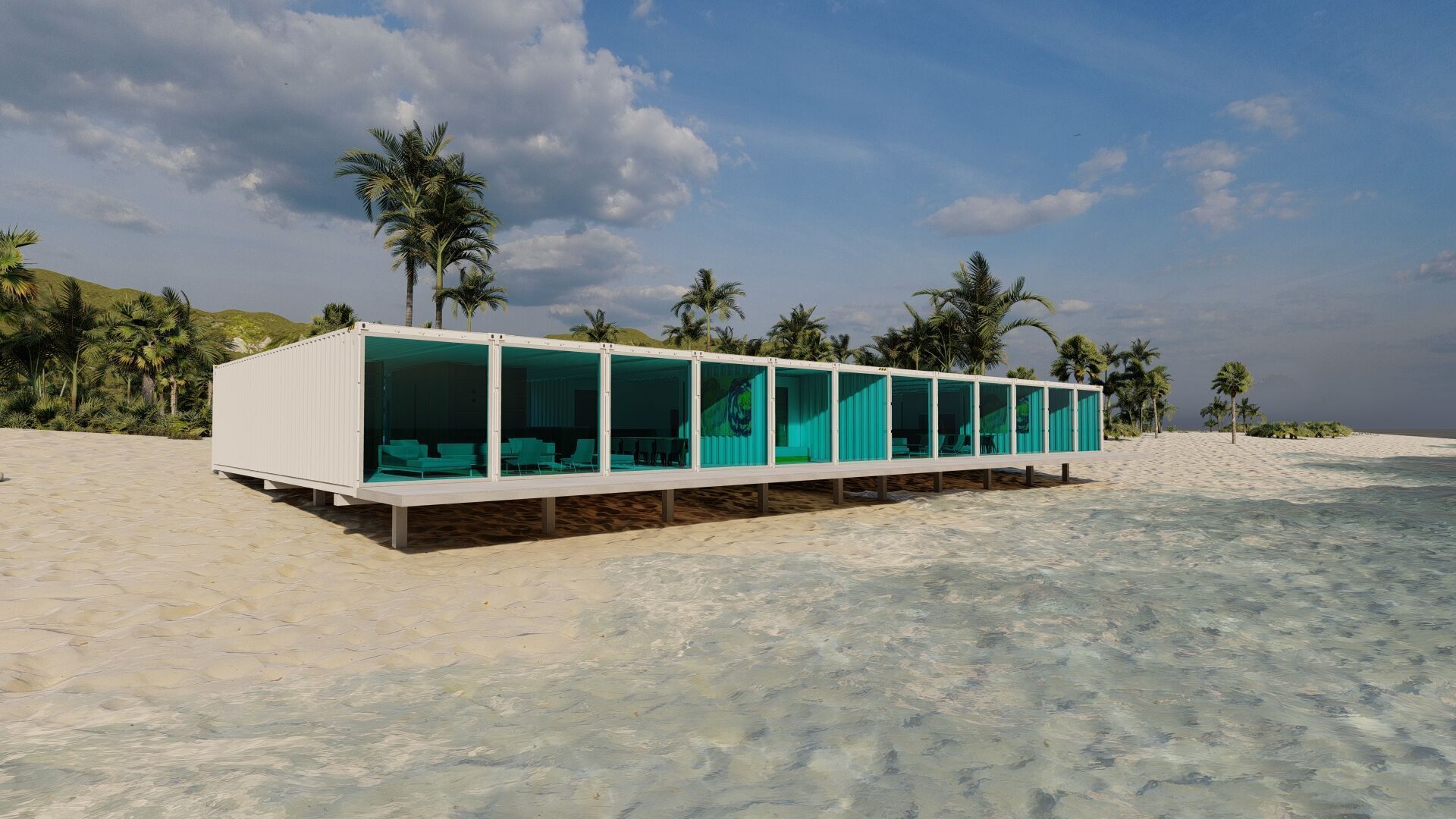 Casa Scene-villa-Temporary accommodation villa-Villa condo 3D model_7