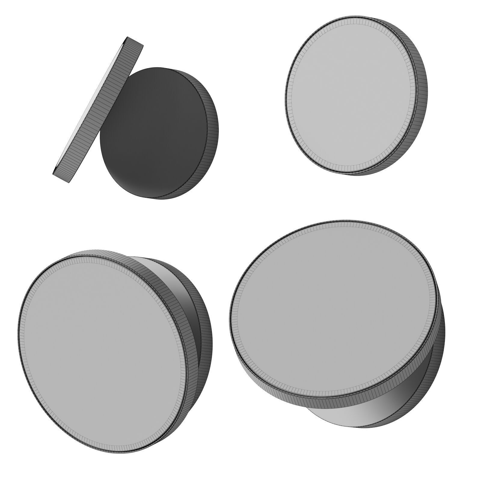 Rotaliana VENERE wall 3D model_2