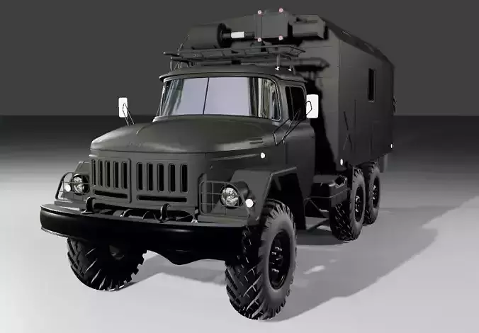 zil 131   3d model  