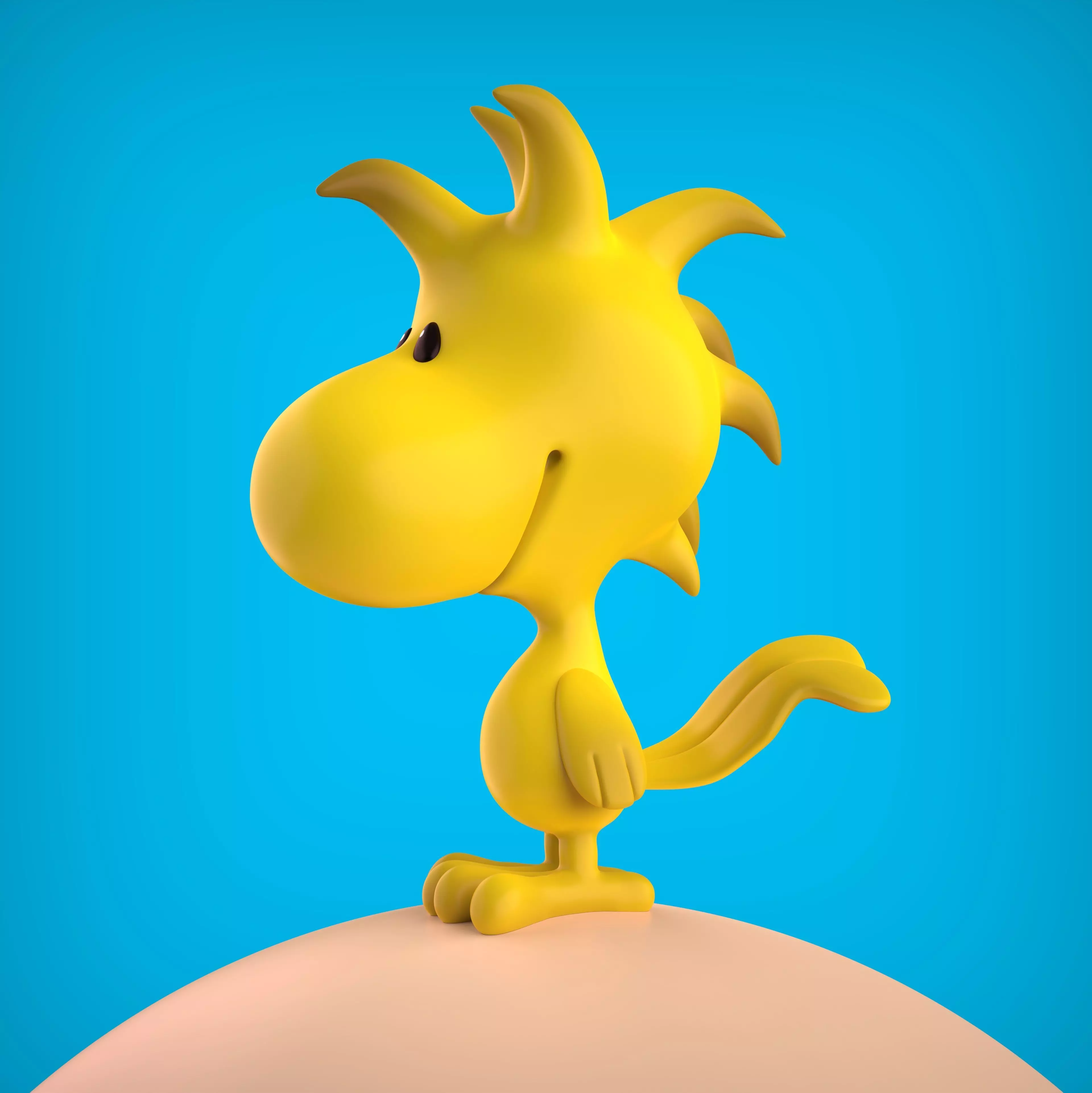 SNOOPY and CHARLIE BROWN 3D print model_7