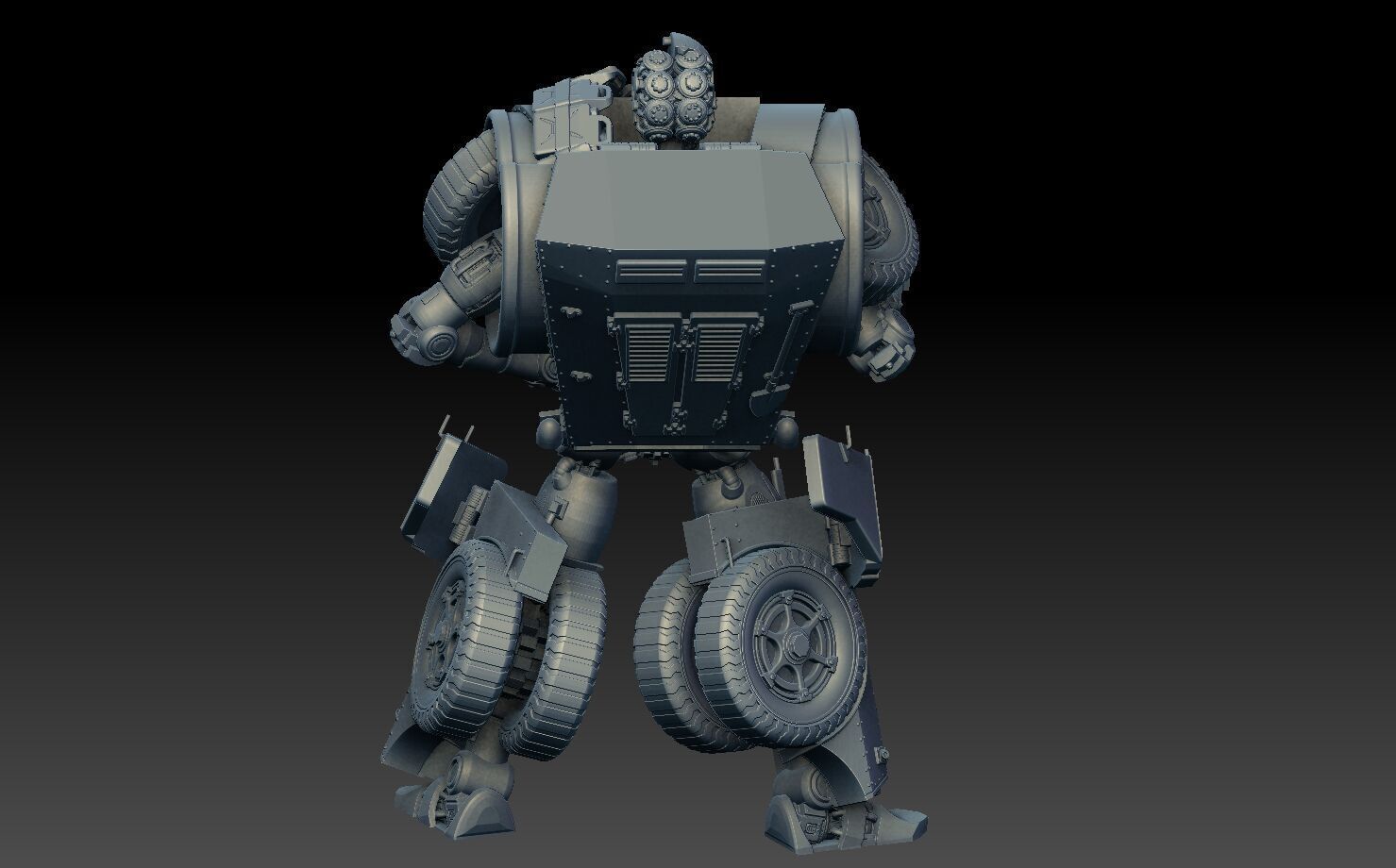 Nonforming Transformer Model Pack 3D print model_11