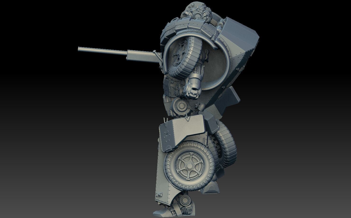 Nonforming Transformer Model Pack 3D print model_7