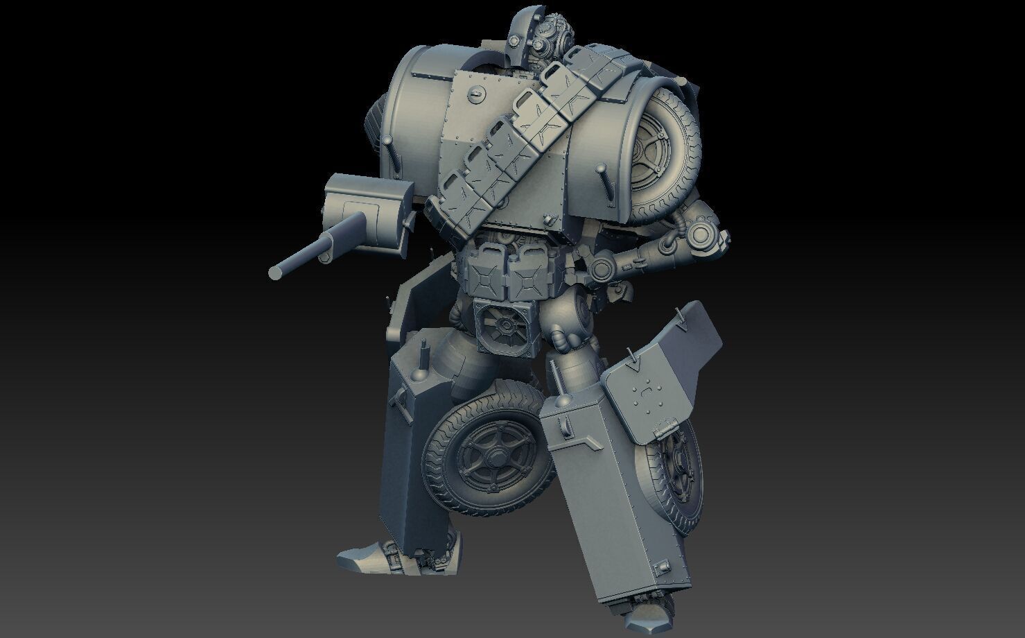 Nonforming Transformer Model Pack 3D print model_12