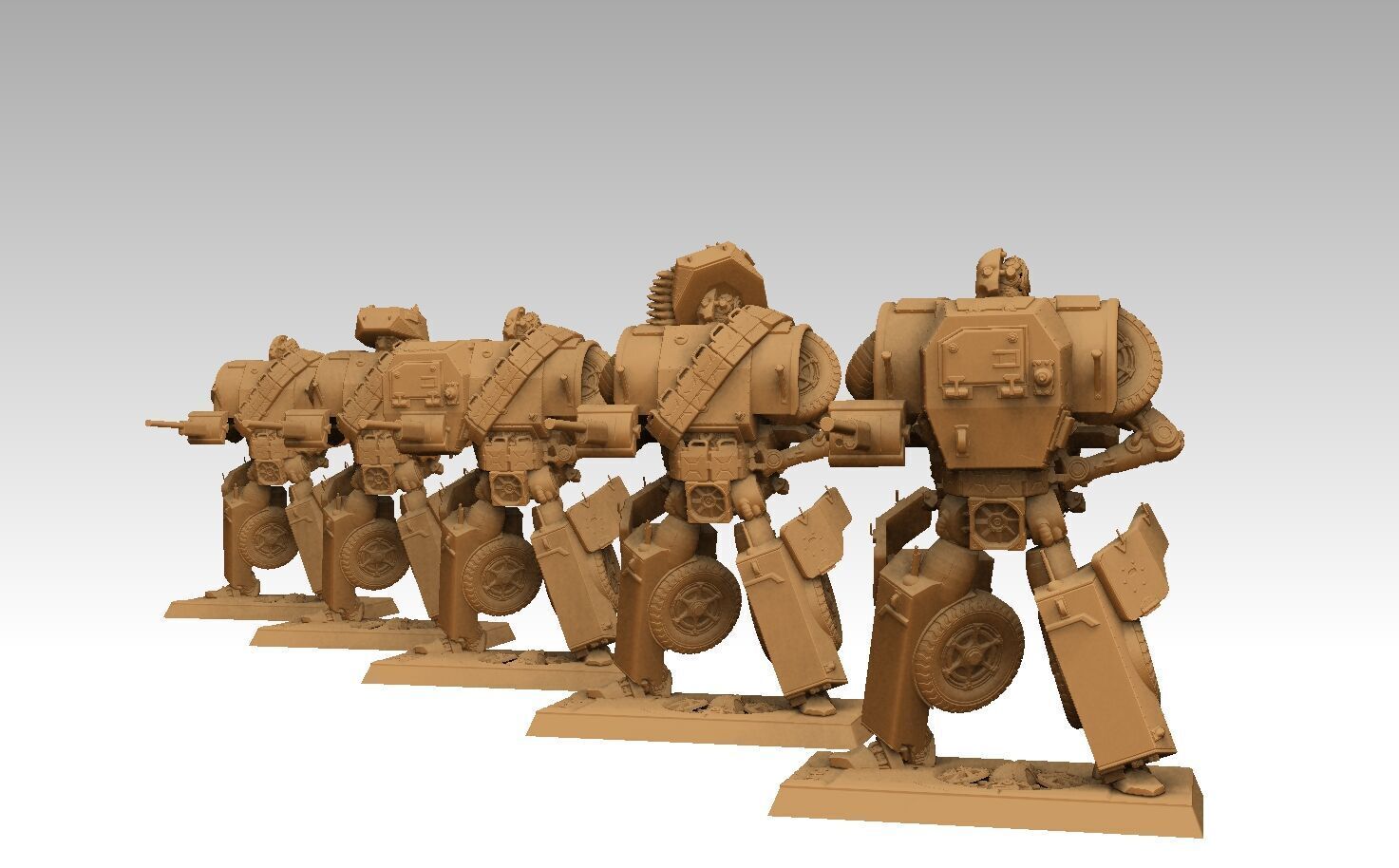 Nonforming Transformer Model Pack 3D print model_13
