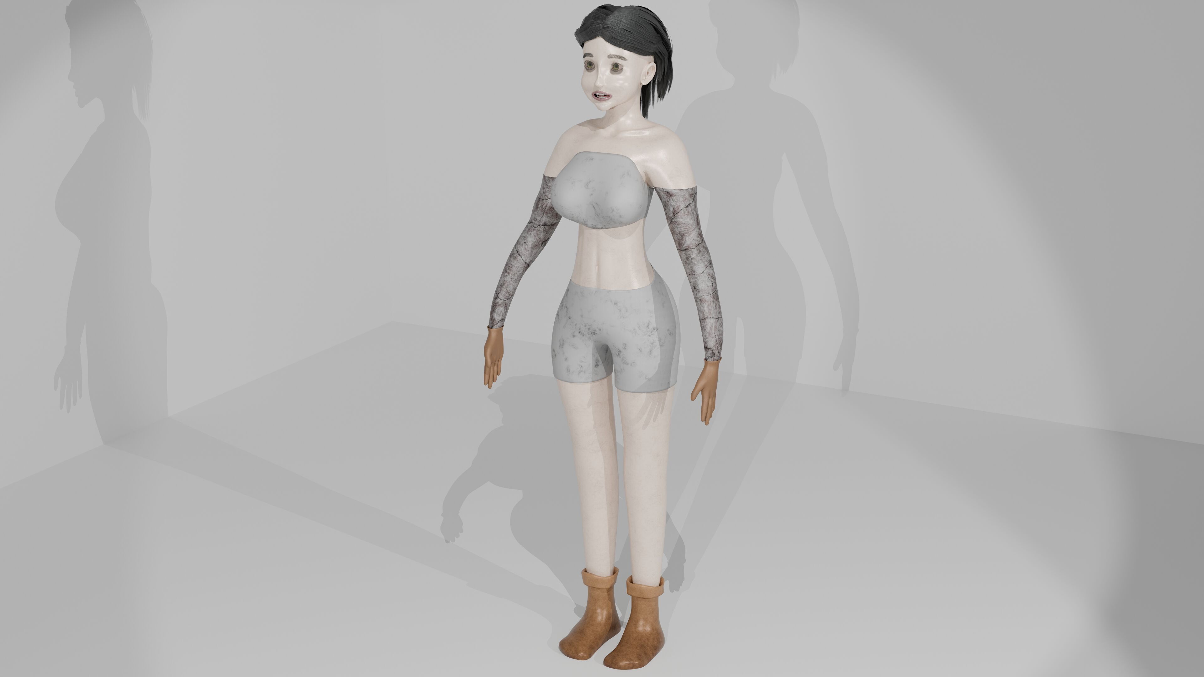 Plague Doctor 3D model_3