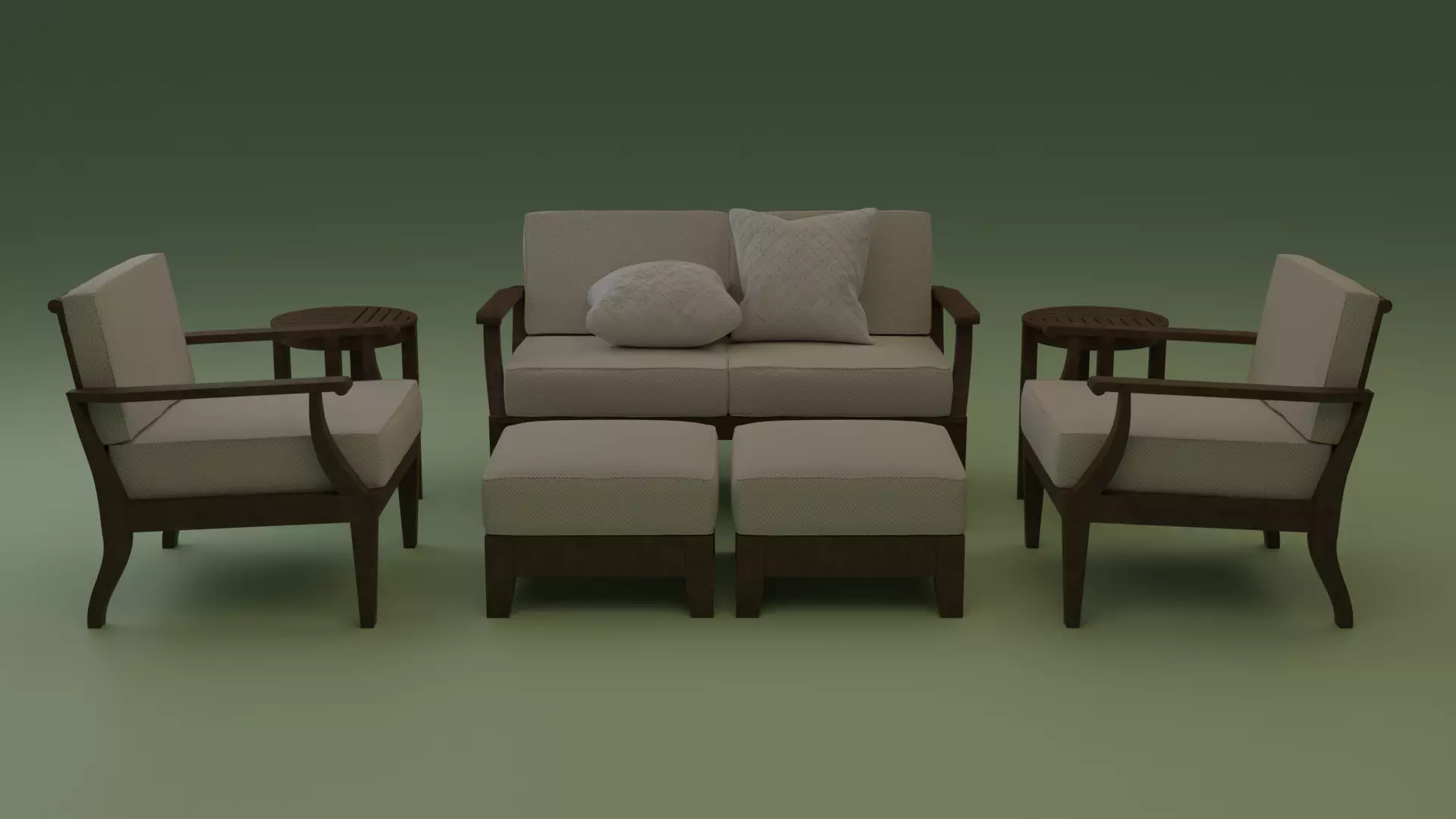 Outdoor furniture Free 3D model