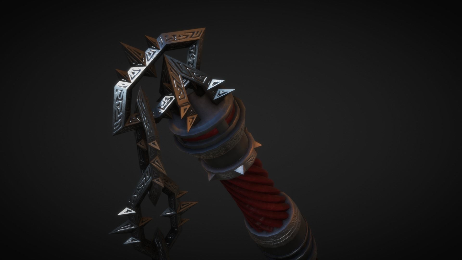ThalDaras the Sanguine Mace 3D model_8
