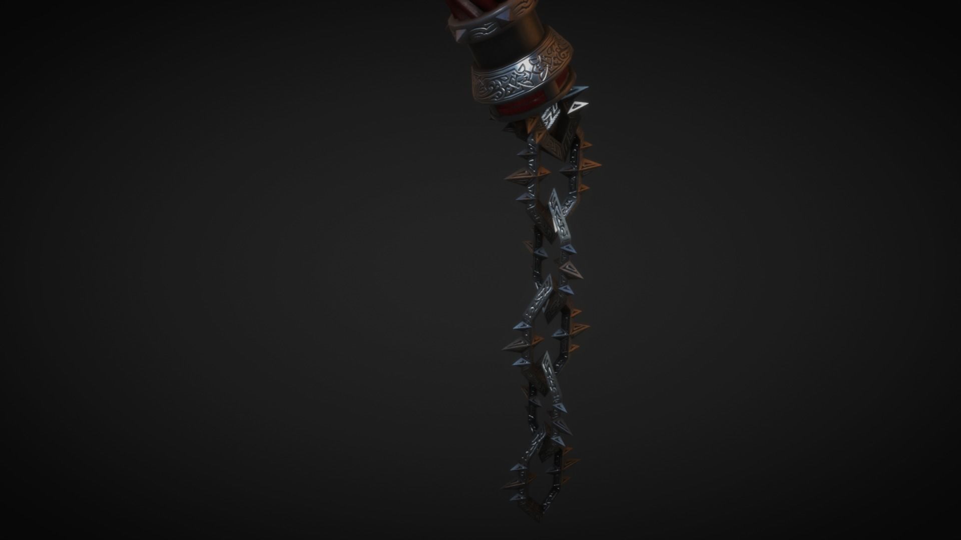 ThalDaras the Sanguine Mace 3D model_14