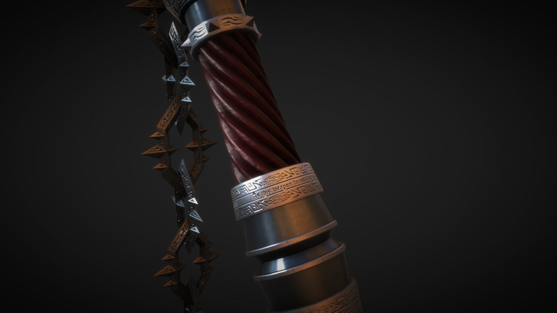 ThalDaras the Sanguine Mace 3D model_10