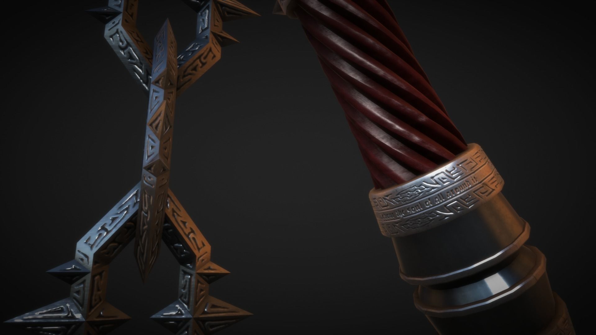 ThalDaras the Sanguine Mace 3D model_12