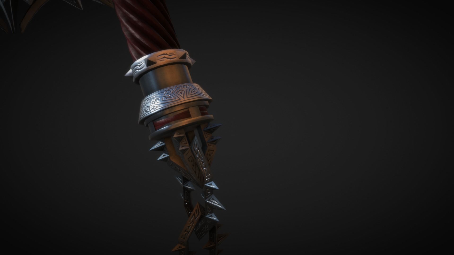 ThalDaras the Sanguine Mace 3D model_15