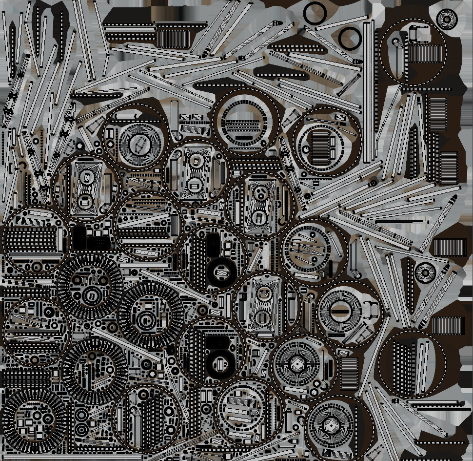 F4F-4 9-GF-7 - Not rigged Low-poly 3D model_27