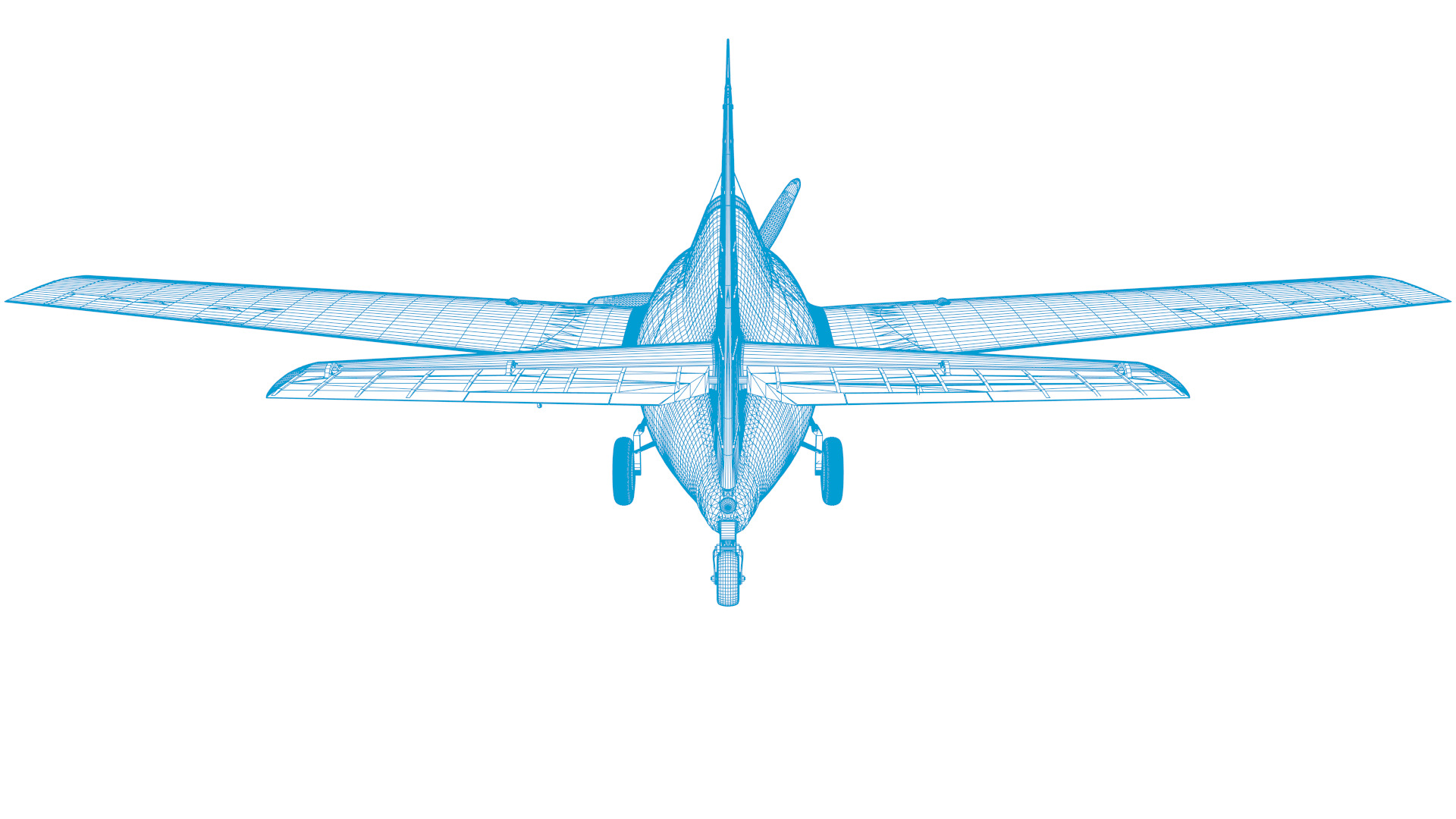 F4F-4 9-GF-7 - Not rigged Low-poly 3D model_61