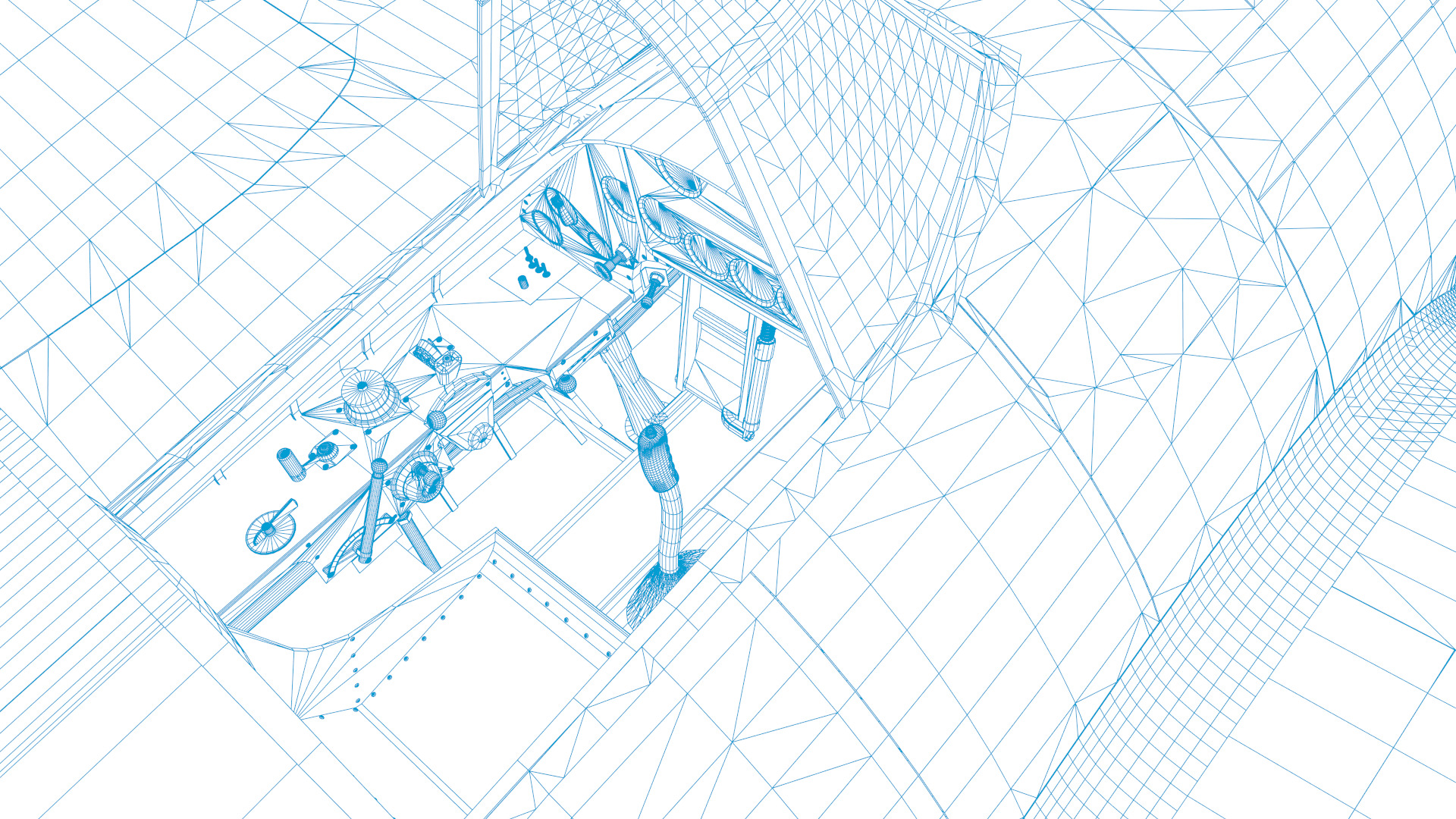 F4F-4 9-GF-7 - Not rigged Low-poly 3D model_77