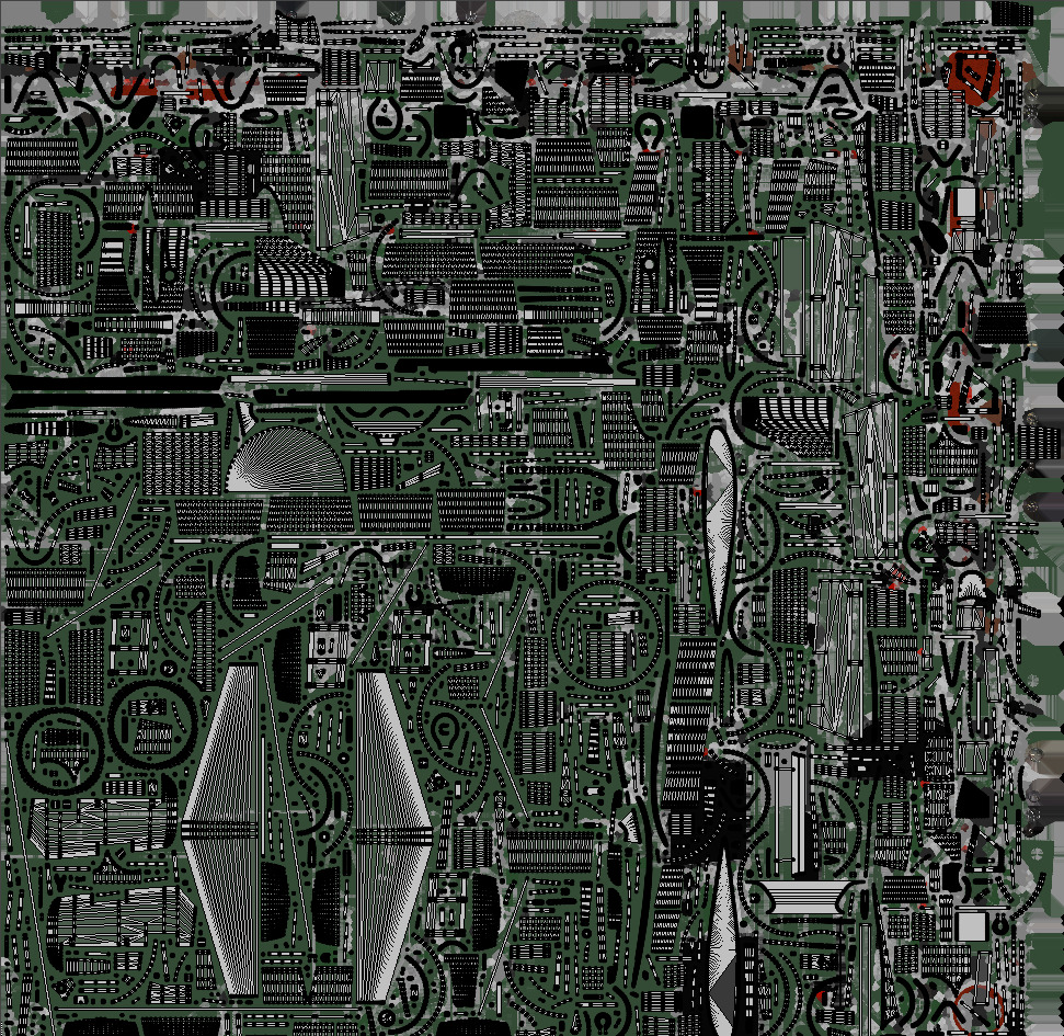 F4F-4 9-GF-7 - Not rigged Low-poly 3D model_28