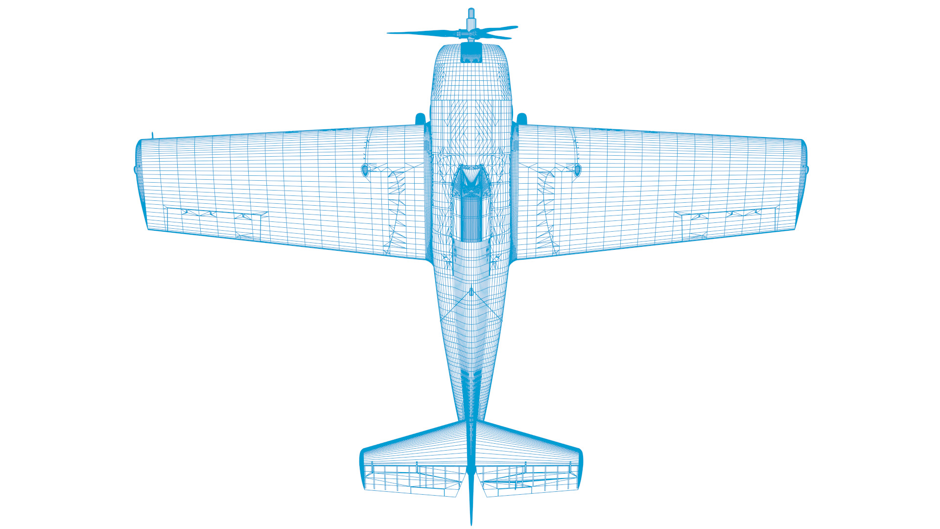 F4F-4 9-GF-7 - Not rigged Low-poly 3D model_73