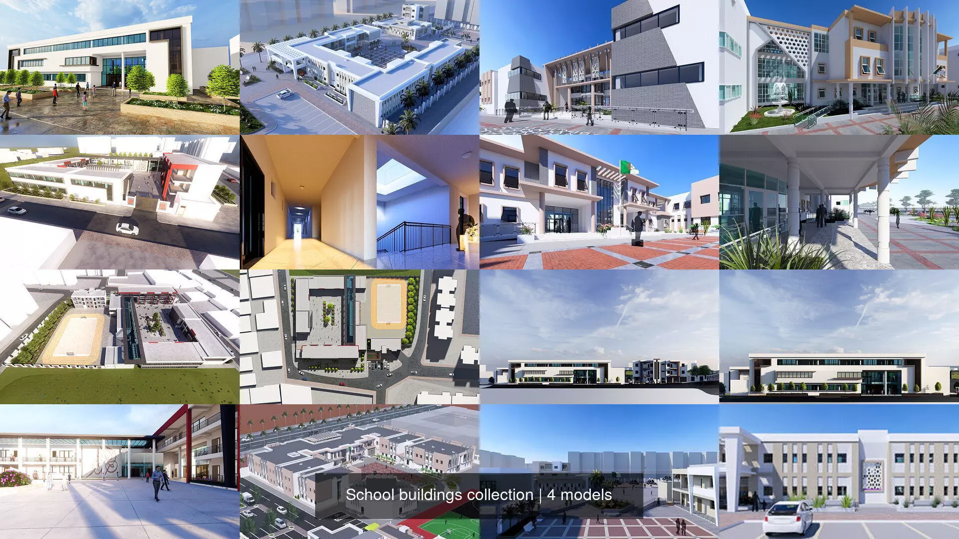 School buildings collection _0