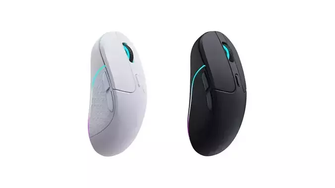 Keychron M3 Wireless Mouse Black and White Editions