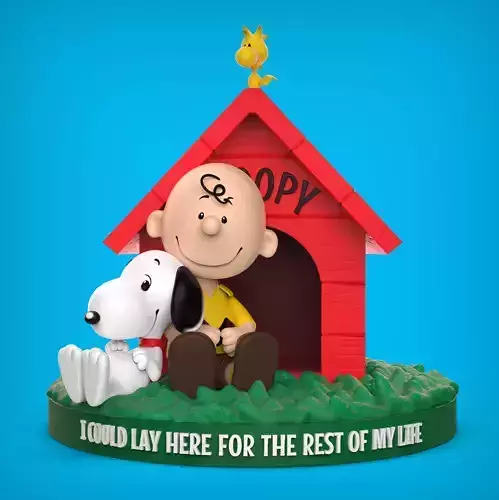 SNOOPY DIORAMA 3D print model