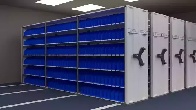 Mobile shelving system