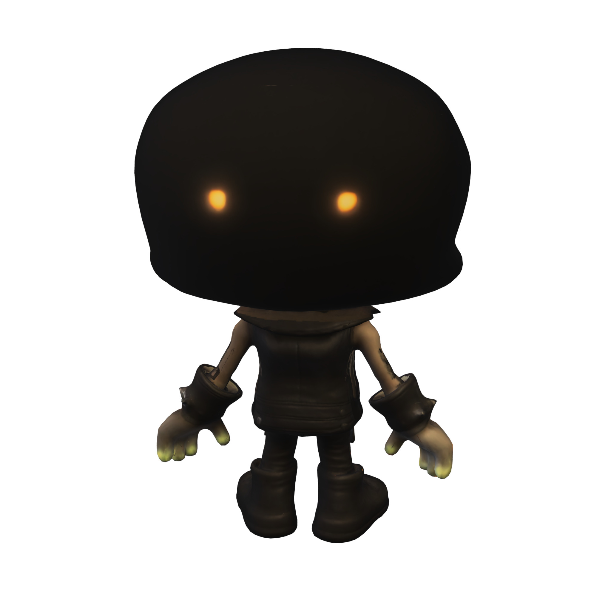 Chibi Skull Rider 3D model_3