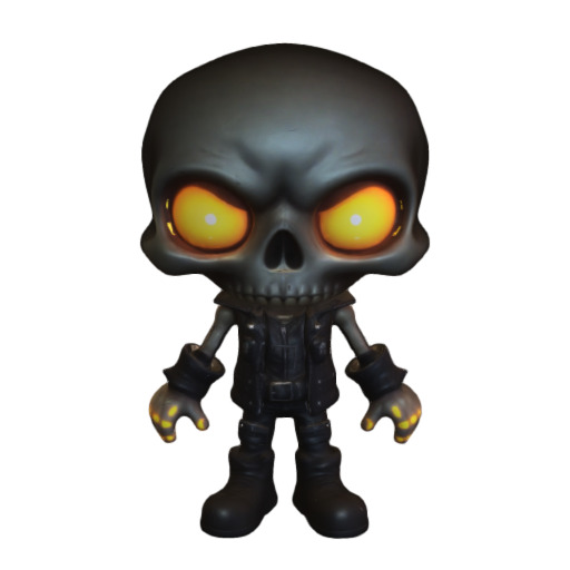 Chibi Skull Rider 3D model_5