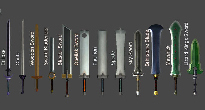 Finite Arms - Bundle Low-poly 3D model