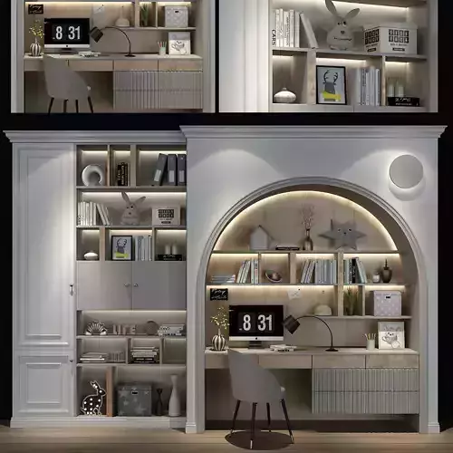 TV Shelf 3D model