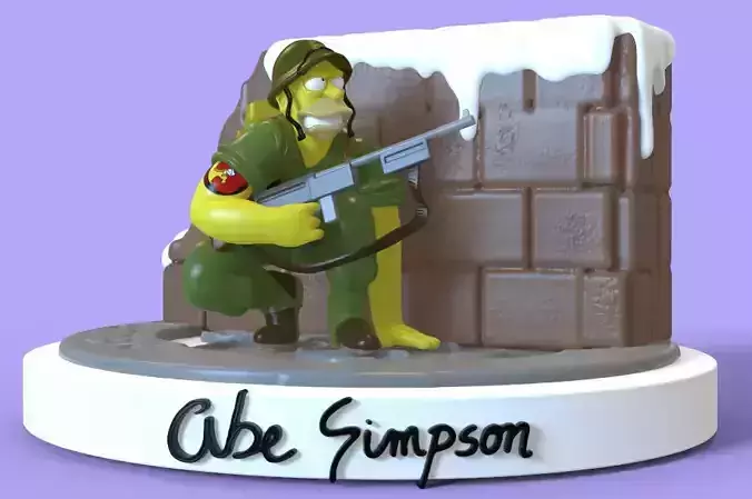 HELLFISH  ABE SIMPSON - PARTS AND COMPLETE