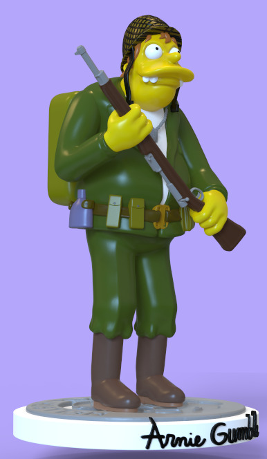 HELLFISH ARNIE GUMBLE - PARTS AND COMPLETE 3D print model_5