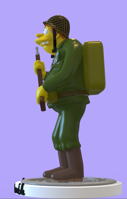 HELLFISH ARNIE GUMBLE - PARTS AND COMPLETE 3D print model_2